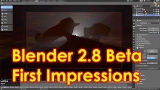 Blender 2.8 Beta - First Impressions