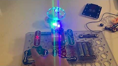 Snap Circuits Skill Builder Gamify: Selector with Disco Ball-NPN