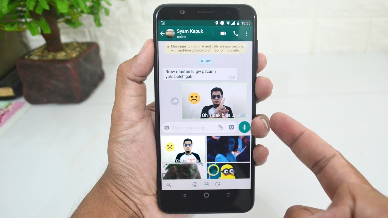 Cara Membuat Gambar Gif Sendiri Untuk Whatsapp Youtube