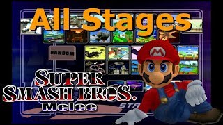 Super Smash Bros. Melee - All Stages