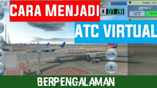 Jadi ATC Virtual BERPENGALAMAN 🔥 Review Game penerbangan Unmatched Air Traffic Control || UATC screenshot 2