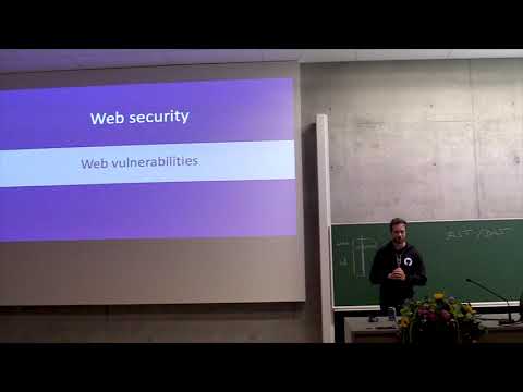 COSIC Course 2019 - Web security, Tom Van Goethem (DistriNet, KU Leuven)