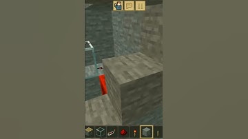 Making redstone door for my nether portal part 3 (full video on my channel)