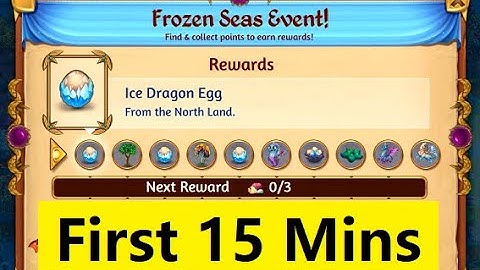 Merge Dragons Frozen Seas Event 2020 - First 15 Mins Gameplay