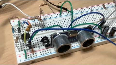 Using an Ultrasonic Sensor Without a Microcontroller