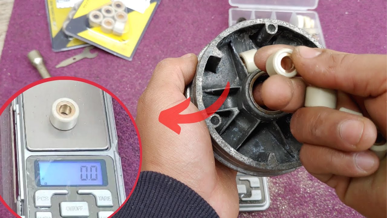 Узнайте, как оптимизировать ролики любого скутера и улучшить силу, старт и крутящий момент.