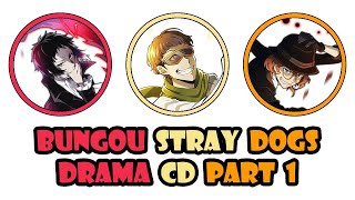 [Eng Sub] Bungou Stray Dogs Drama CD Part 1/4 Resimi