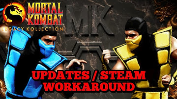 Console Updates & Steam Friend Invites | Mortal Kombat Legacy Kollection