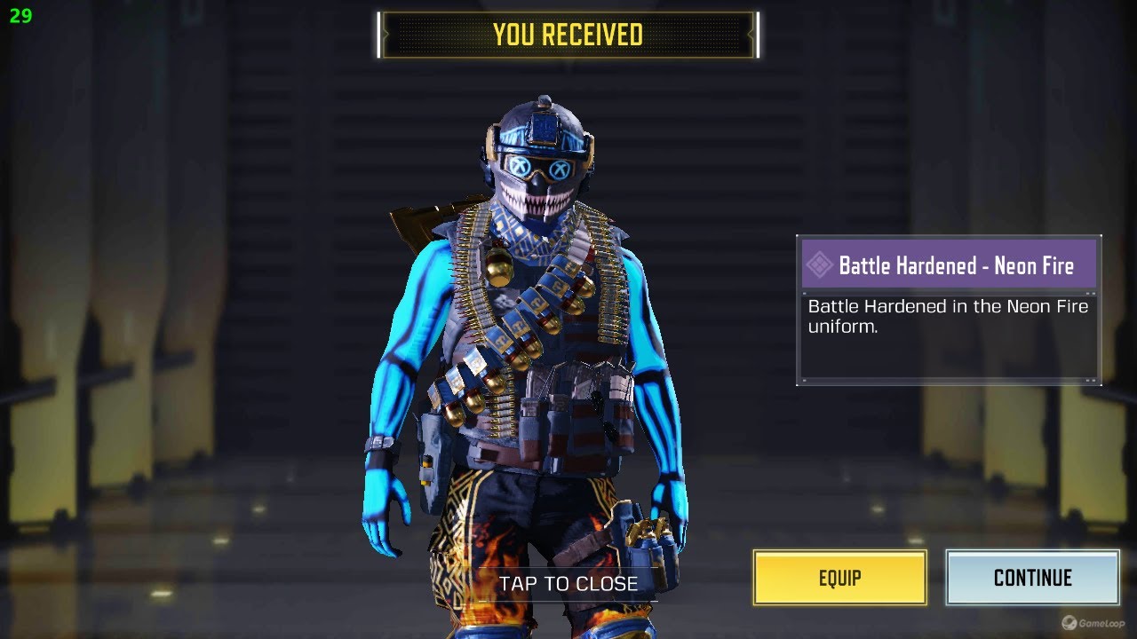 *NEW* BATTLE HARDEN - NEON FIRE | COD MOBILE | SOLO 🇹🇹 - YouTube