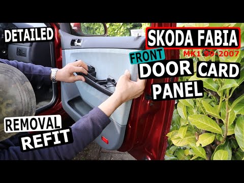 SKODA FABIA Door Card Panel (Front) Mk1 99-2007