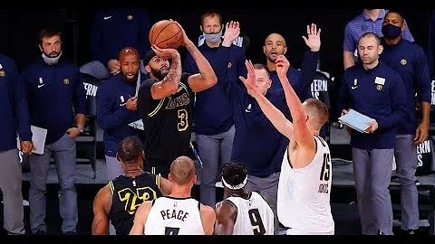 最後20秒 Anthony Davis投進關鍵絕殺  AD最佳進球之一 湖人vs金塊 - 天天要聞