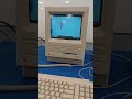 Hot Air Balloon on Macintosh SE  #retro #macintosh #vintagecomputer