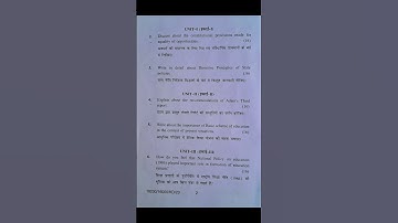 💥💯🔥B.ed question paper 2025  Kurukshetra University (kuk)💥🔥🥀👍