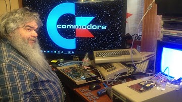 Testing Commodore 64 Video VIC Chips - C64 C-64 64C 6567 Ceramic 8-Bit - Dave Bradley - Episode 636