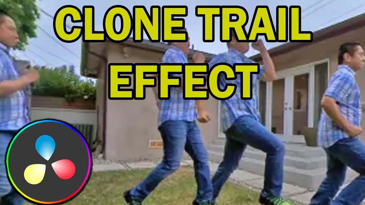 How To Create Easy Clone Trail Effect In Davinci Resolve (2025)