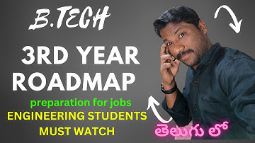 BTech 3rd Year Success Guide: Skills, High Salary Jobs, & Placement Preparation || #engineering