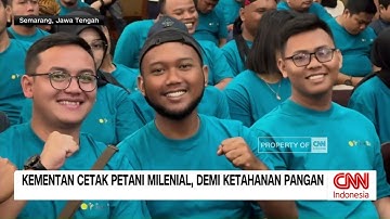 Kementan Cetak Petani Milenial, Demi Ketahanan Pangan