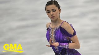 Russian skater faces backlash after cleared to compete following positive doping test l GMA