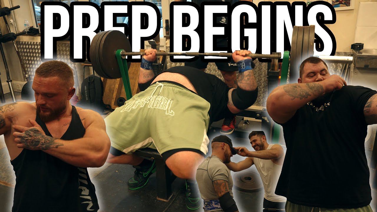 4 WEEKS TILL WE FLY TO LA - GYM REAPER - YouTube