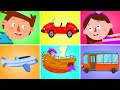 Learn Vehicle Names With Jim and Hannah🚗🚌 | Fun Learning Videos For Kids | Captain Discovery