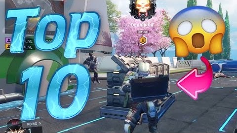 TOP 10 SnD! BEST NINJA DEFUSE EVER + SNIPING GODS..