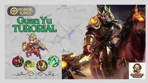 Leer Guan Yu spelen in HOK | Volledige gids + professionele tips | Guan Yu Turotial | Hoe speel j...