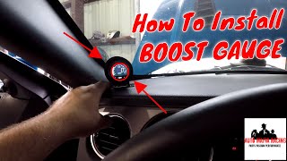 How To Install A Boost Gauge- (PROSPORT Boost Gauge Unboxing And Install) screenshot 2