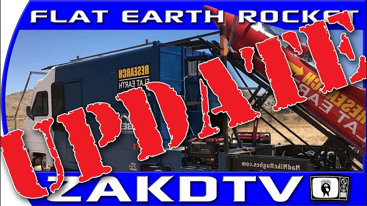 UPDATE ! : Flat Earther Launching Steam Powered Rocket . Mad Mike Hughs second rocket flight