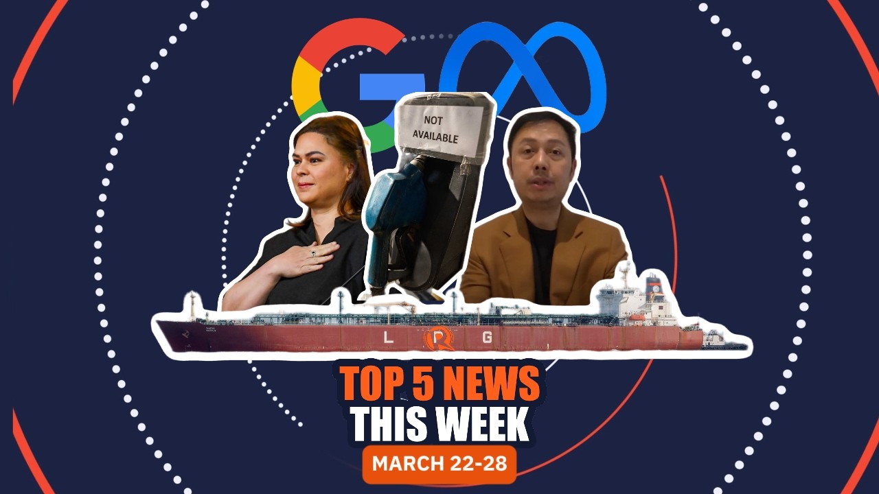 Top 5 News This Week: Zaldy Co, Sara Duterte, Google & Meta, the Strait of Hormuz