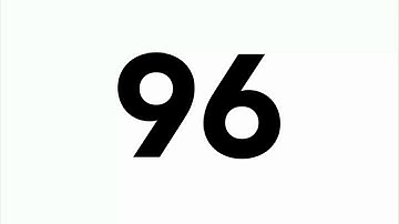 100 Second Countdown (White Background) with Sound Effects