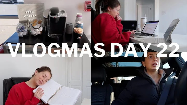 Vlogmas Day 22: Coffee Bar at Stride & Lots of wor...