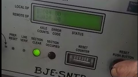 Error code checking at reset box of SSDAC 🏭⚙️🛠🚂