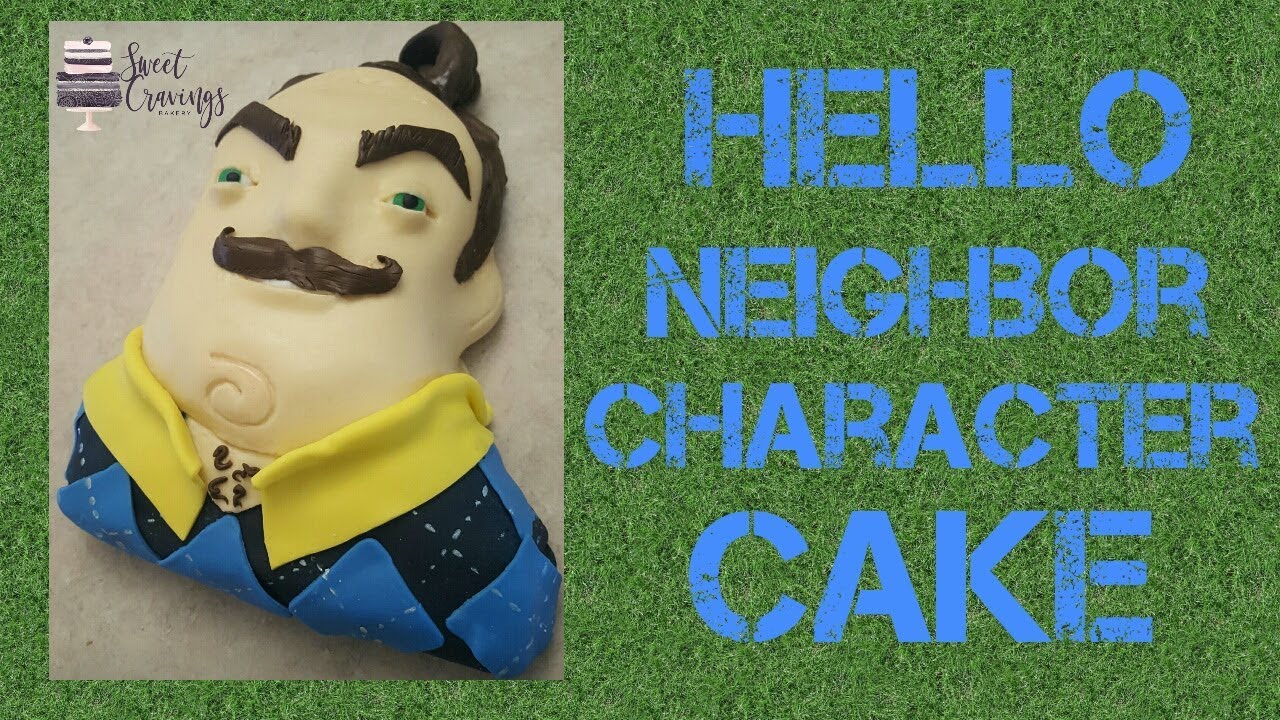 How To Make A Hello Neighbor Cake The Sweet Cravings Bakery Way Youtube