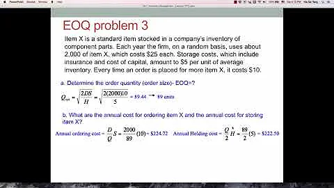 Lecture 11-5 EOQ Problem 3