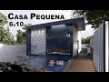 CASA PEQUENA DE 6 x 10, NO MORRO - COM PISCINA E ÁREA DE CHURRASCO