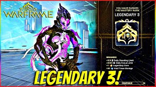 Legendary 3 Mastery Rank Test on Warframe!
