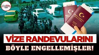 Vize randevusu dolandırıcılığında skandal detaylar: Randevu almayı bu yöntemle engellemişler!