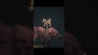 Cherry Blossom Park Build ... Relaxing Rain at night ... #shorts #gaming #chill #rain #night #loser