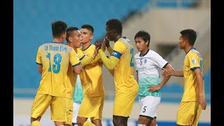 BÃ¹i Tiáº¿n DÅ©ng dá»± bá» trong tráº­n Äáº¥u FLC Thanh HoÃ¡ chia tay AFC Cup