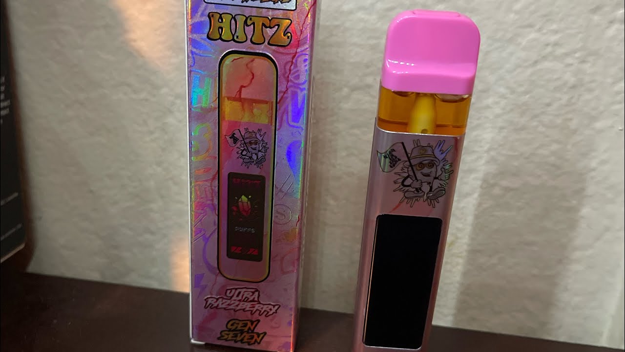 Hitz Disposable Blue Raspberry Ultra raspberry hitz - YouTube