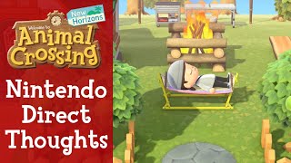 Quick Thoughts on the Animal Crossing New Horizons Direct
New Patreon URL: https://www.patreon.com/chuyplays The Animal Crossing New Horizons Direct was huge and gave us tons of information on the game and what to expect. It has honestly overloaded me and I dont know quite how to approach content yet. I did want to quickly go through and talk about some of the notable features we saw and why I was interested in them. Animal Crossing New Horizons is giving us the ability to truly shape our islands into anything we want. It also looks like the most beautiful game ever!
Support my channel on Patreon:
https://www.patreon.com/chuyplaysnintendo
Find Haken: An Animal Crossing Podcast on Podcast Platforms here:
https://anchor.fm/haken-an-animal-crossing-podcast
Follow me on...
Twitter: https://twitter.com/ChuyPlaysNTDO
Facebook: https://www.facebook.com/ChuyPlaysNintendo
Instagram: https://www.instagram.com/chuyplaysnintendo
Twitch: http://www.twitch.tv/chuyplaysnintendo
Tumblr: http://chuyplaysnintendo.tumblr.com/ Quick Thoughts on the Animal Crossing New Horizons Direct