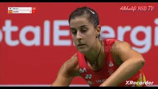 Crolina Marin 🇪🇸 VS 🇰🇷 An Se Young World championship final2023