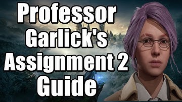 Hogwarts Legacy Professor Garlick