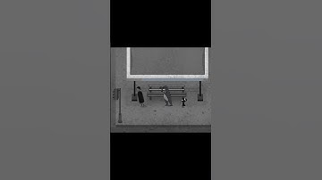 Willow being protected and defended by Ollie the bear at the bus stop #gamedev