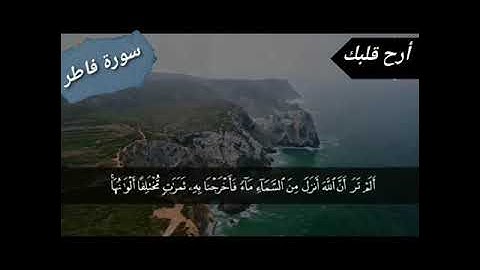 (أرح قلبك) اللهم أجعل القرآن الكريم ربيع قلوبنا ونور صدورنا 🤲🏻❤️