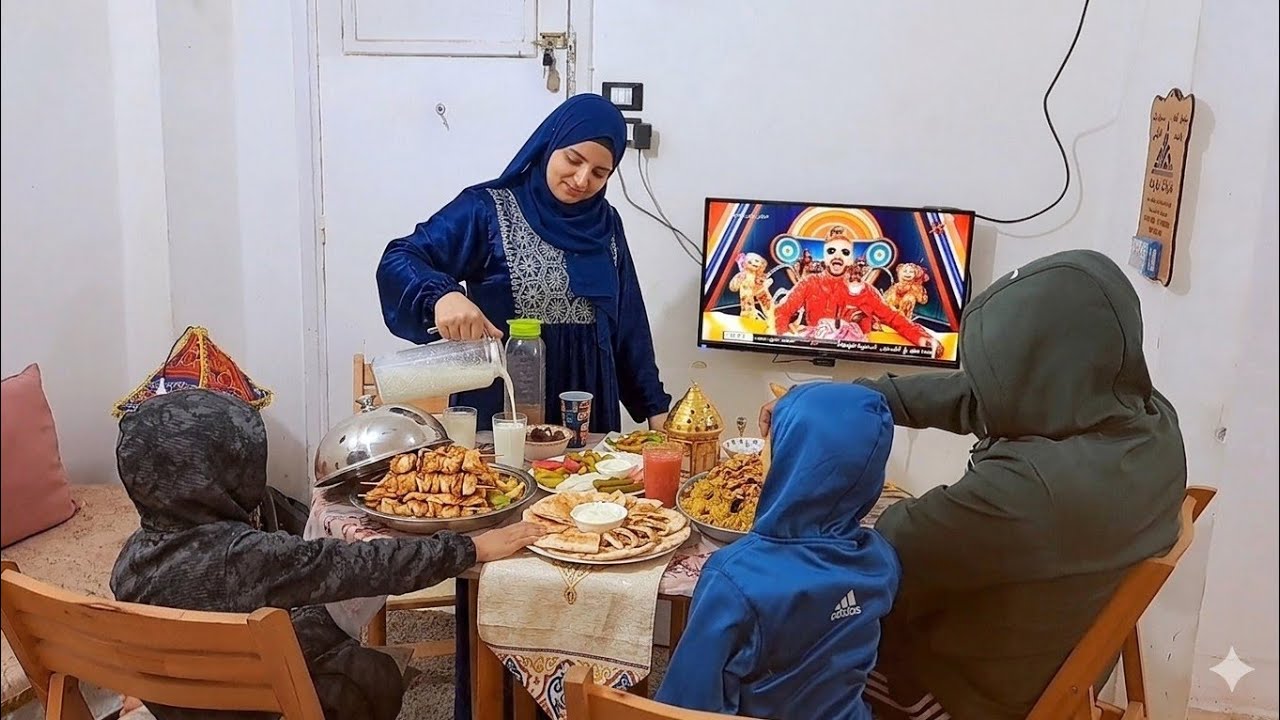 روتين يوم 17 رمضان عملت الحلو كله ما صدقت قومت بالسلامه فكان لازم اعمل كدا والله وحشتوني 