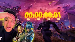 EVENTO FINAL DE LA HORA CERO EN FORTNITE🔥LLEGA EL DELOREAN A FORTNITE🔥NUEVA TEMPORADA