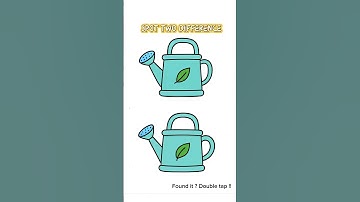 can you spot the two differences in this in 10 seconds  #dop2 #logicpuzzles #puzzlebrainteasers