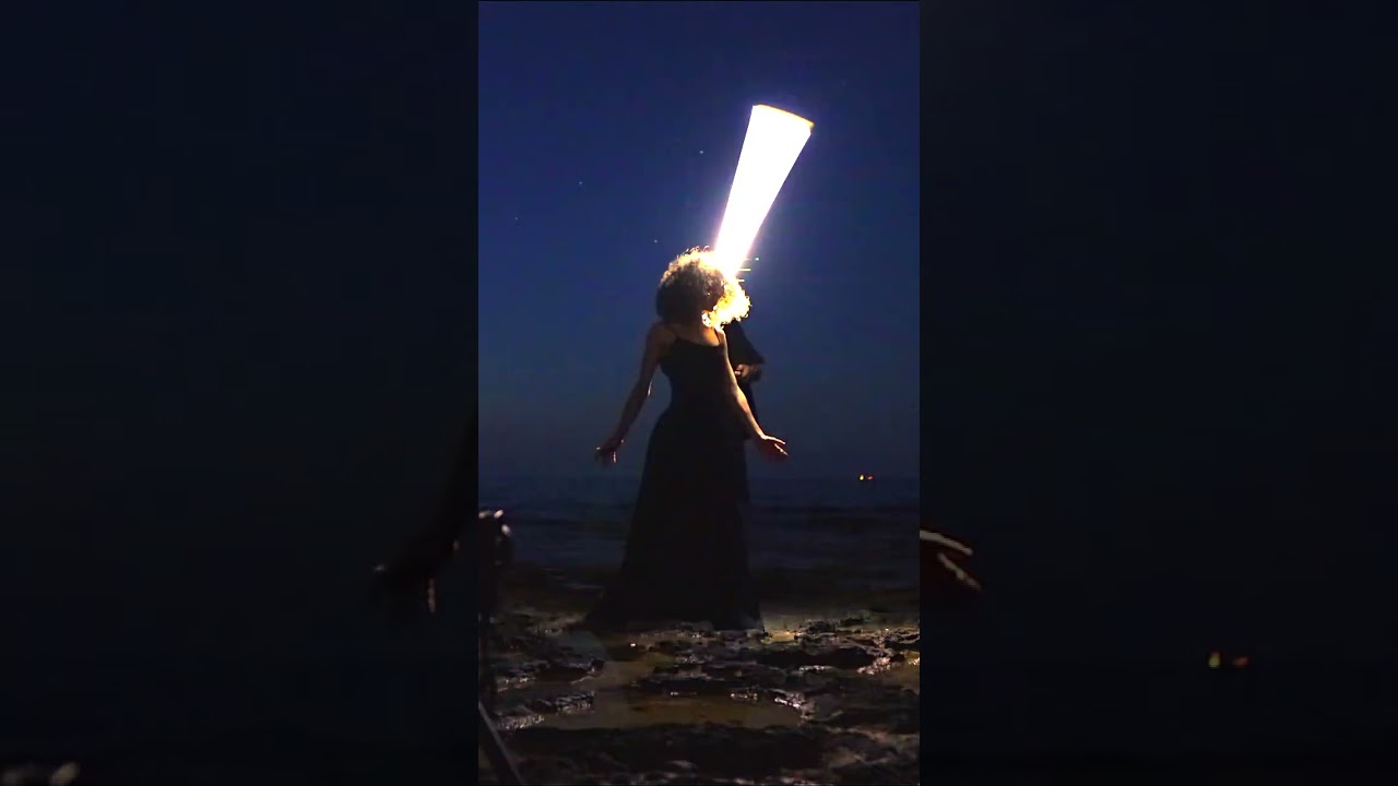 Sublument''s Symphony: A Light-Painting Session with Federica in Puglia