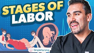 Stages of Labor Nursing | Maternity 4 Stages and their Phases Memory Tricks screenshot 5